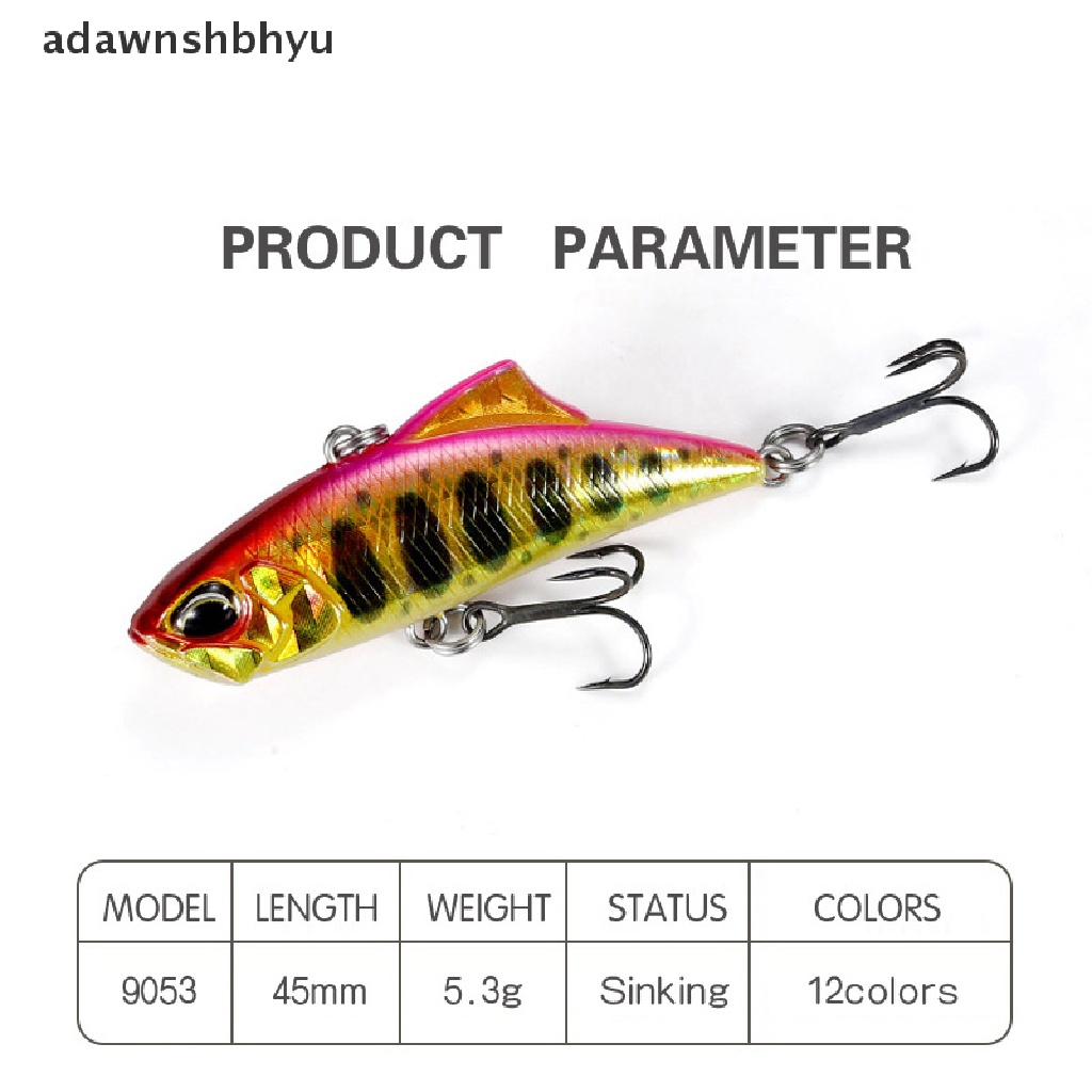 Umpan Pancing adawnshbhyu Ujung Tombak Jepang Baru VIB 45MM/5.3G Luya bait noise version