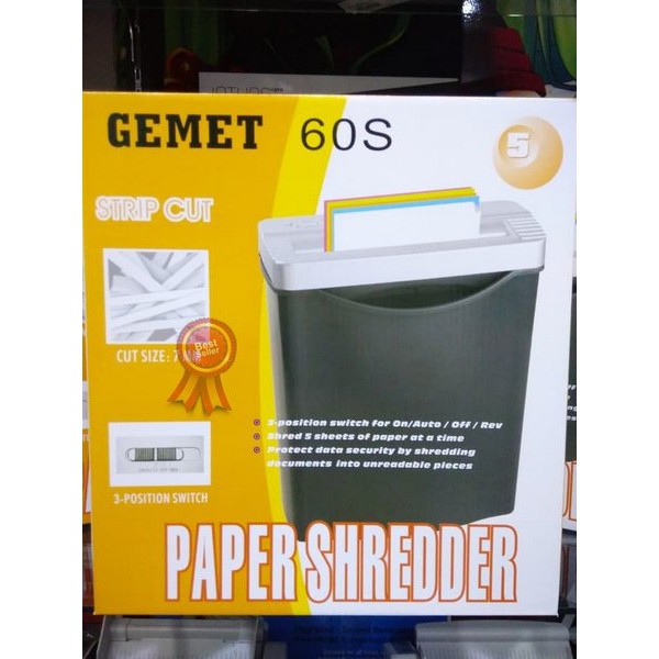 

Promo Mesin Penghancur Kertas Paper Shredder Pemotong Alat Mudah Murah Cut 1 Premium Shedder Varian