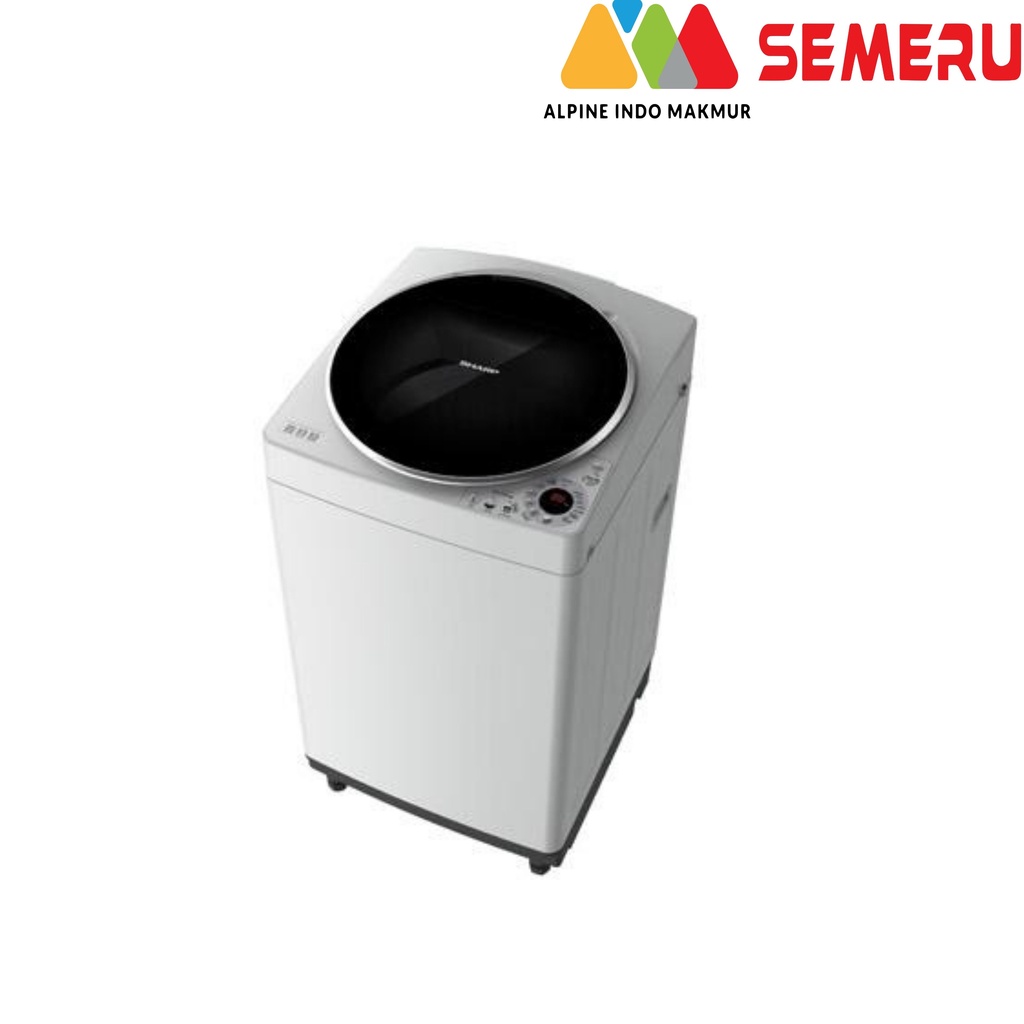 SHARP MESIN CUCI TOP LOADING 10 KG ES-M1009 T-GG KHUSUS MAKASSAR