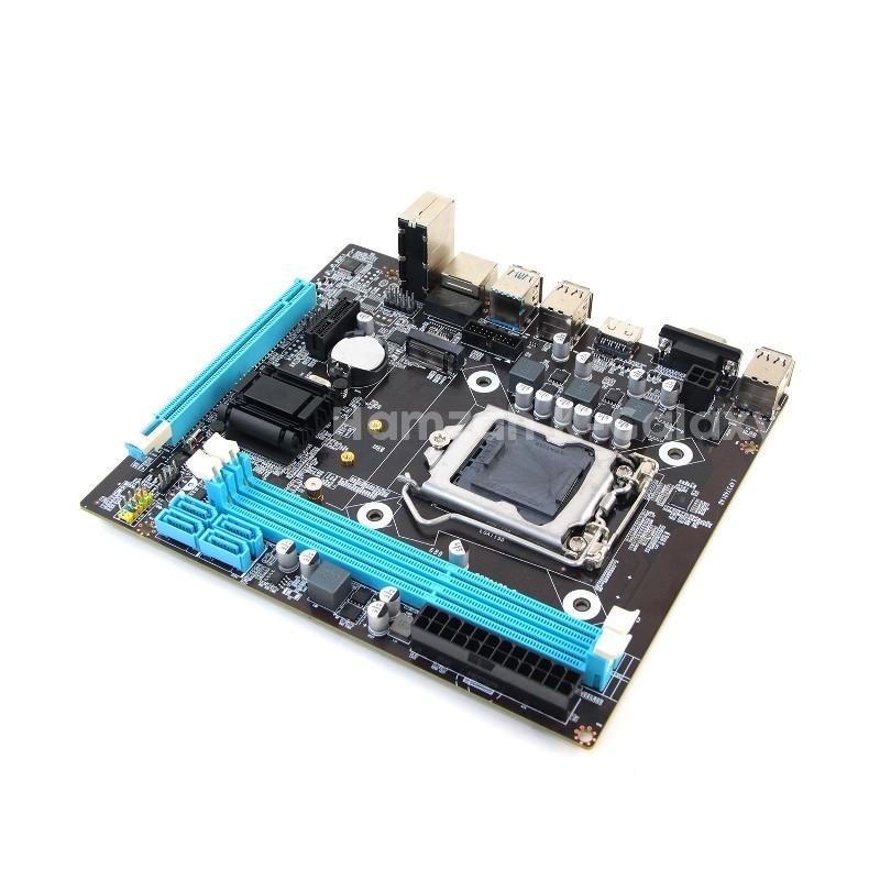 Fast Motherboard Intel H81 LGA 1150 with SSD M2 NVME Port