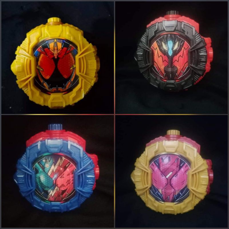 SG RIDEWATCH BUILD RABBIT SPARKLING CROSS Z MAGMA GHOST GRATEFUL RIDE WATCH KAMEN RIDER ZIO SERIES