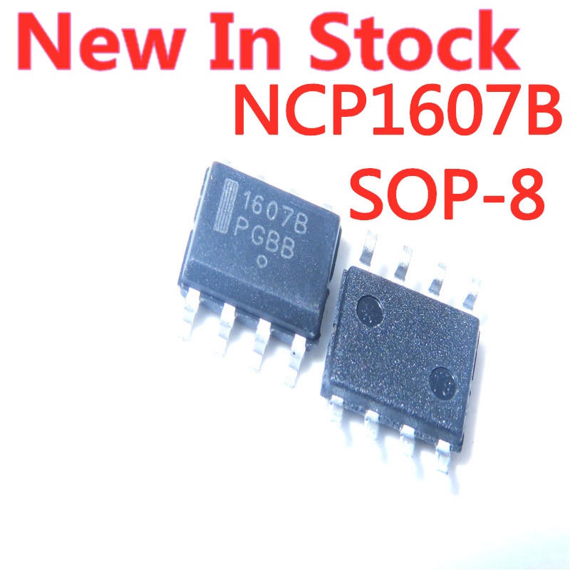 2pcs IC 1607B NCP1607B NCP1607BDR2G SOP-8 LCD power chip SMD