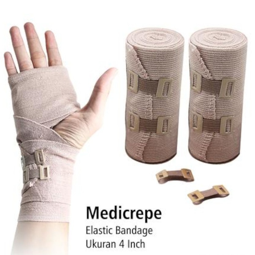 Onemed Medicrepe Perban Elastis 10cm (4inch)