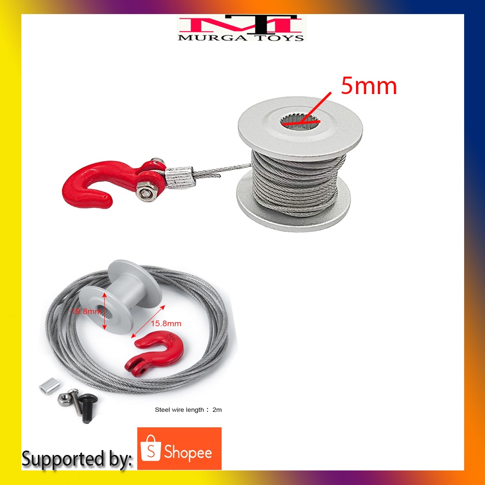 WINCH SERVO TRAILER HOOK WINCH RC