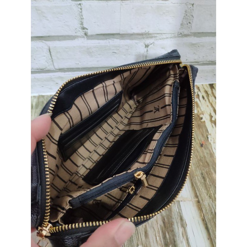 Clutch tas tangan pria dan wanita handbag damier black premium