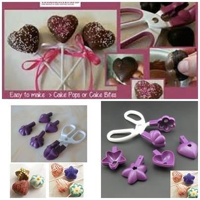 CAKE BALL TONGS &amp; MOLDS / cetakan coklat