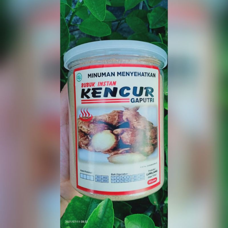 

BUBUK INSTAN KENCUR