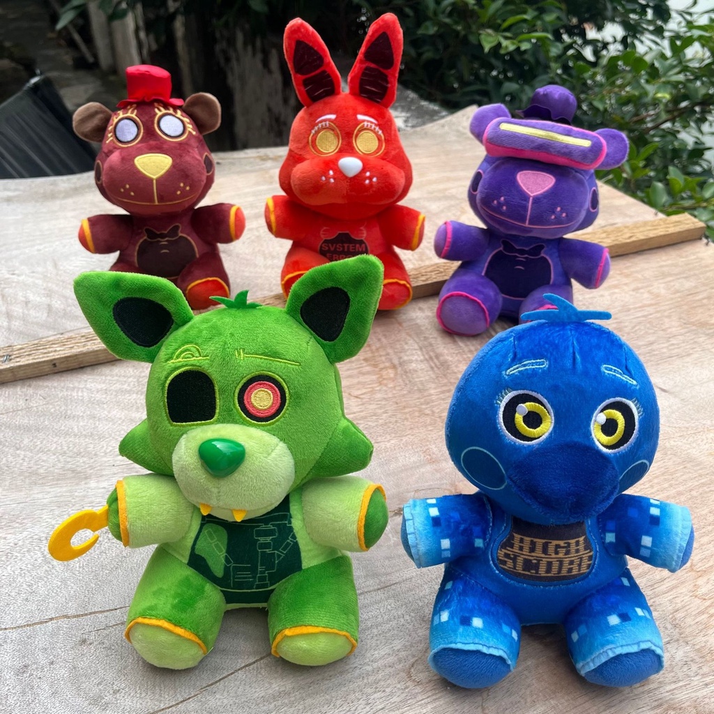 2022 Mainan Boneka Stuffed Plush FNAF Beruang / Kelinci / Rubah Untuk Hadiah Ulang Tahun Anak