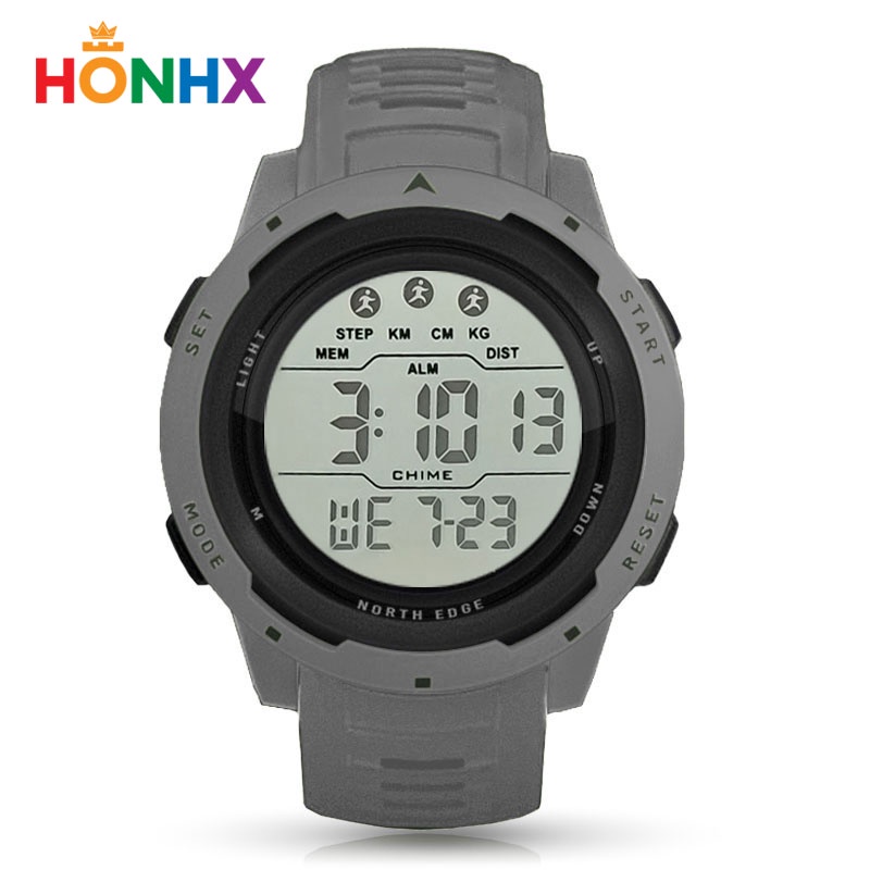 HONHX 2007 Jam Tangan Pria Digital Rubber WK-SBY