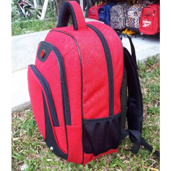 Tas Ransel Backpack Bodypack Softcase Laptop Polofelix Pria Wanita Sekolah Kuliah Kerja Murah