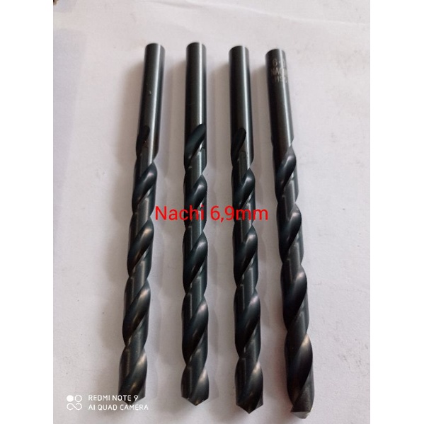 mata bor besi mata bor baja ringan 6,9mm