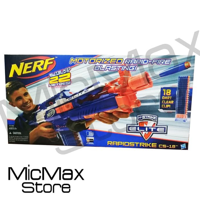 CS-18 Nerf Rapidstrike Mainan Asli Original