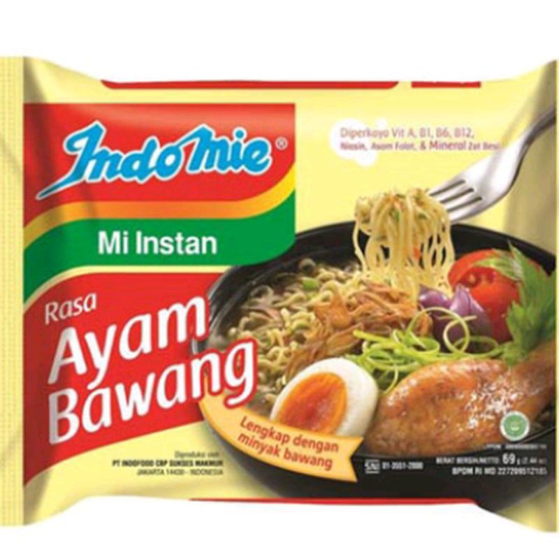 

Indomie Ayam Bawang 69 Gr