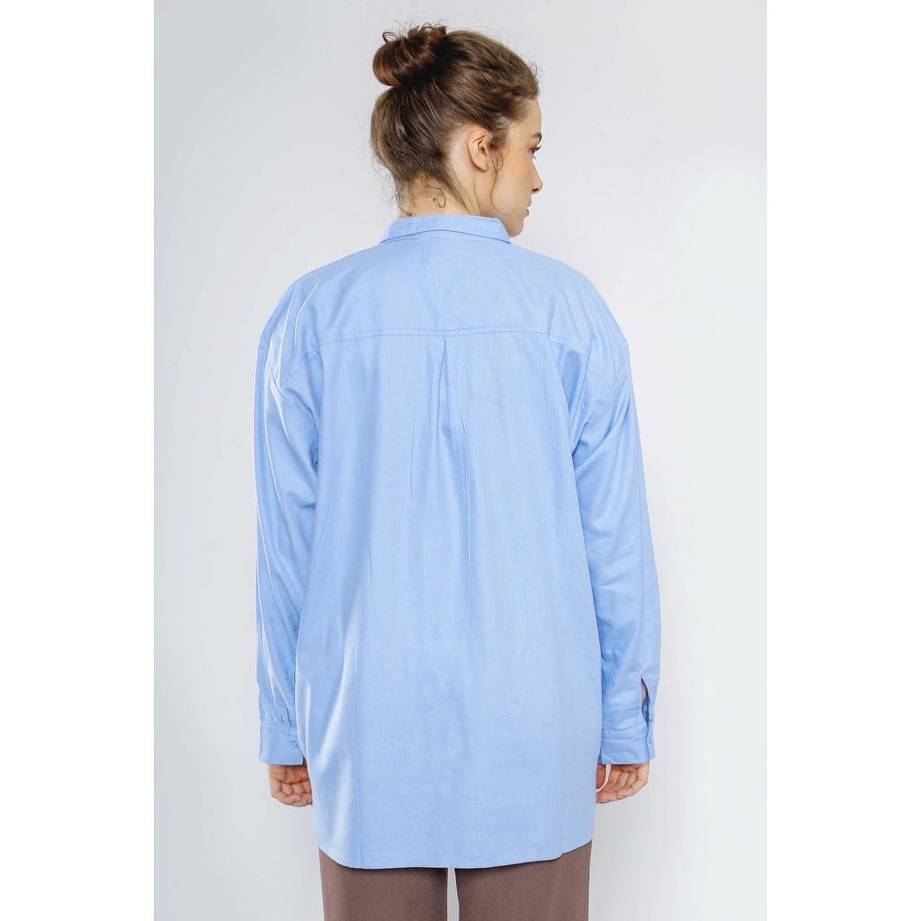 Gaudi Atasan Kemeja Wanita Torvi Oversized Shirt-7