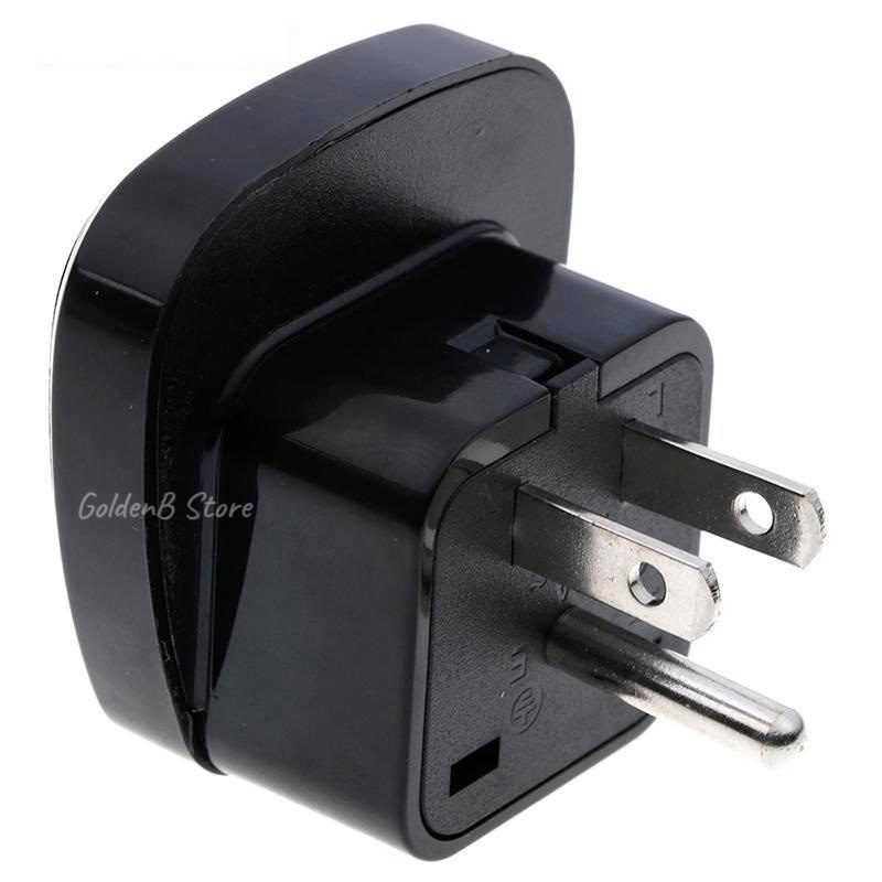 Universal EU UK AU to US USA Canada Taiwan AC travel power plug adapter converter