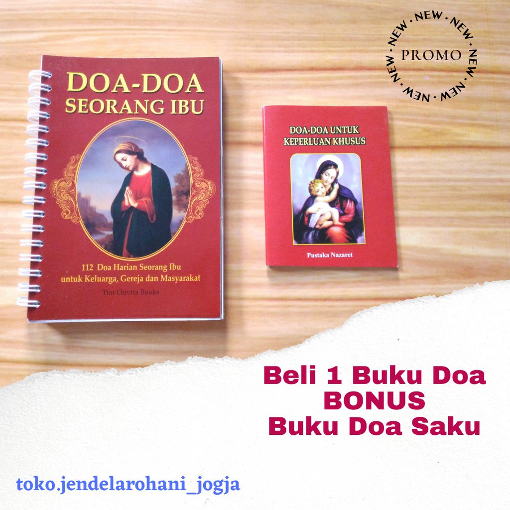 PROMO; Paket Buku Doa Katolik/Doa Umat Kristiani/Souvenir Buku Doa Katolik/Doa dan Devosi Katolik