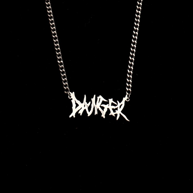 Kalung Liontin Duri Gaya Gothic Hip Hop Punk Untuk Pria Dan Wanita