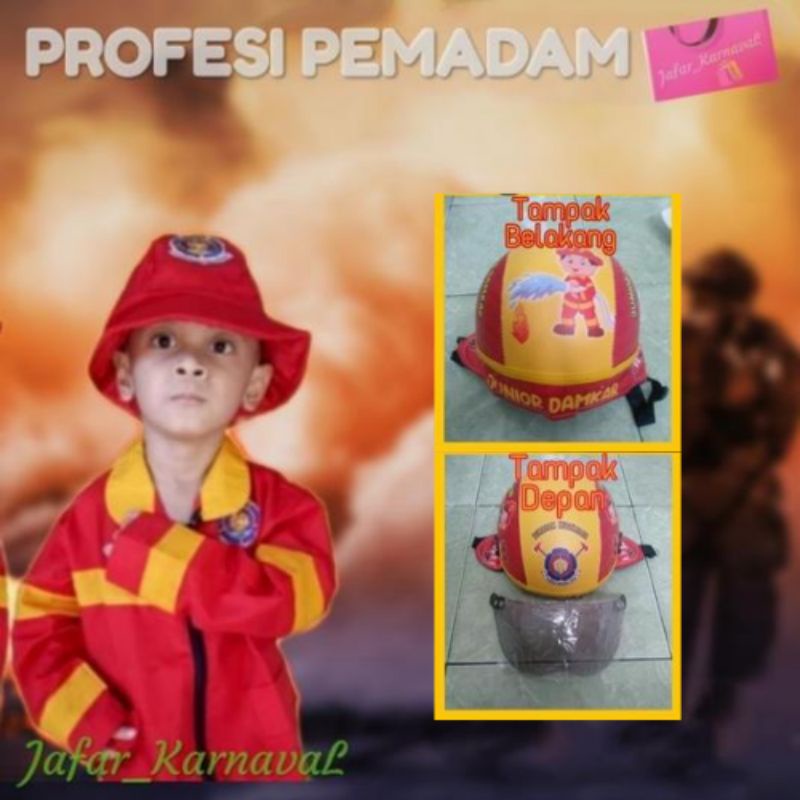 BAJU PEMADAM KEBAKARAN, BAJU DAMKAR/ BAJU PMK /BAJU KARNAVAL