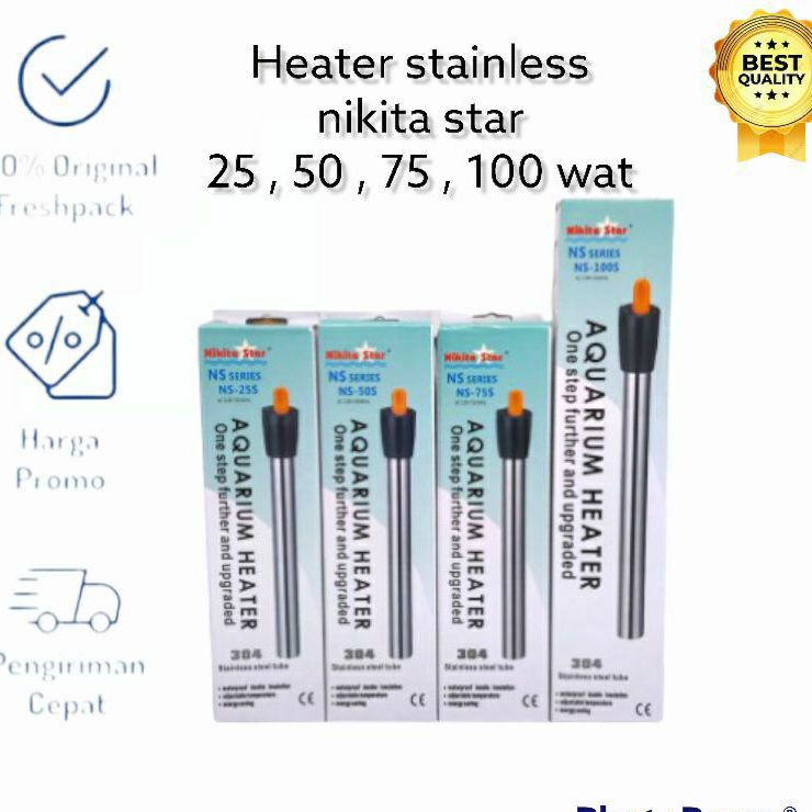 HEATER STAINLESS NIKITA STAR NS-100 S / HEATER STAINLES NIKITA STAR 100 WATT