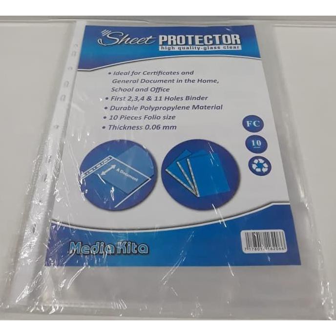 

Termurah Media Kita Pp Pocket Clear Folio (Pak Isi 10 Sheet) Offic