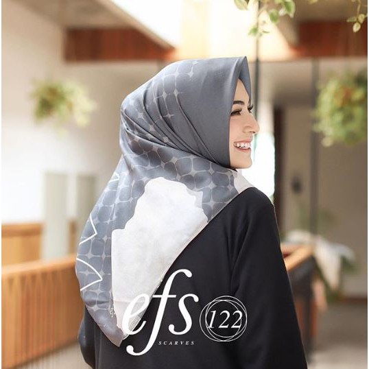 Efs Store Hijab - Efs 122 BEST SELLER - Printed Voal