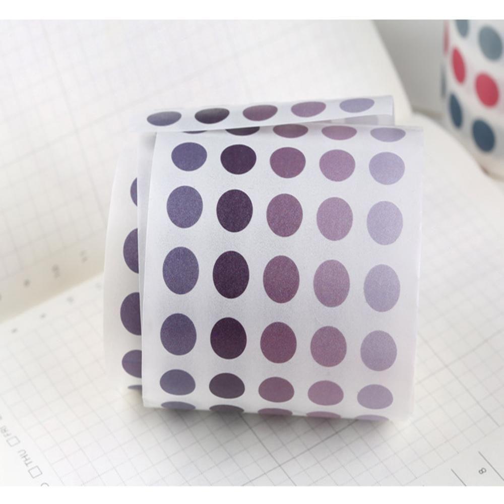 Tape Perekat Nanas Alat Tulis Label Dots Shape Tapes