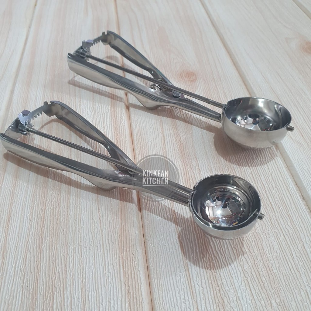 sendok scoop ice cream stainless steel