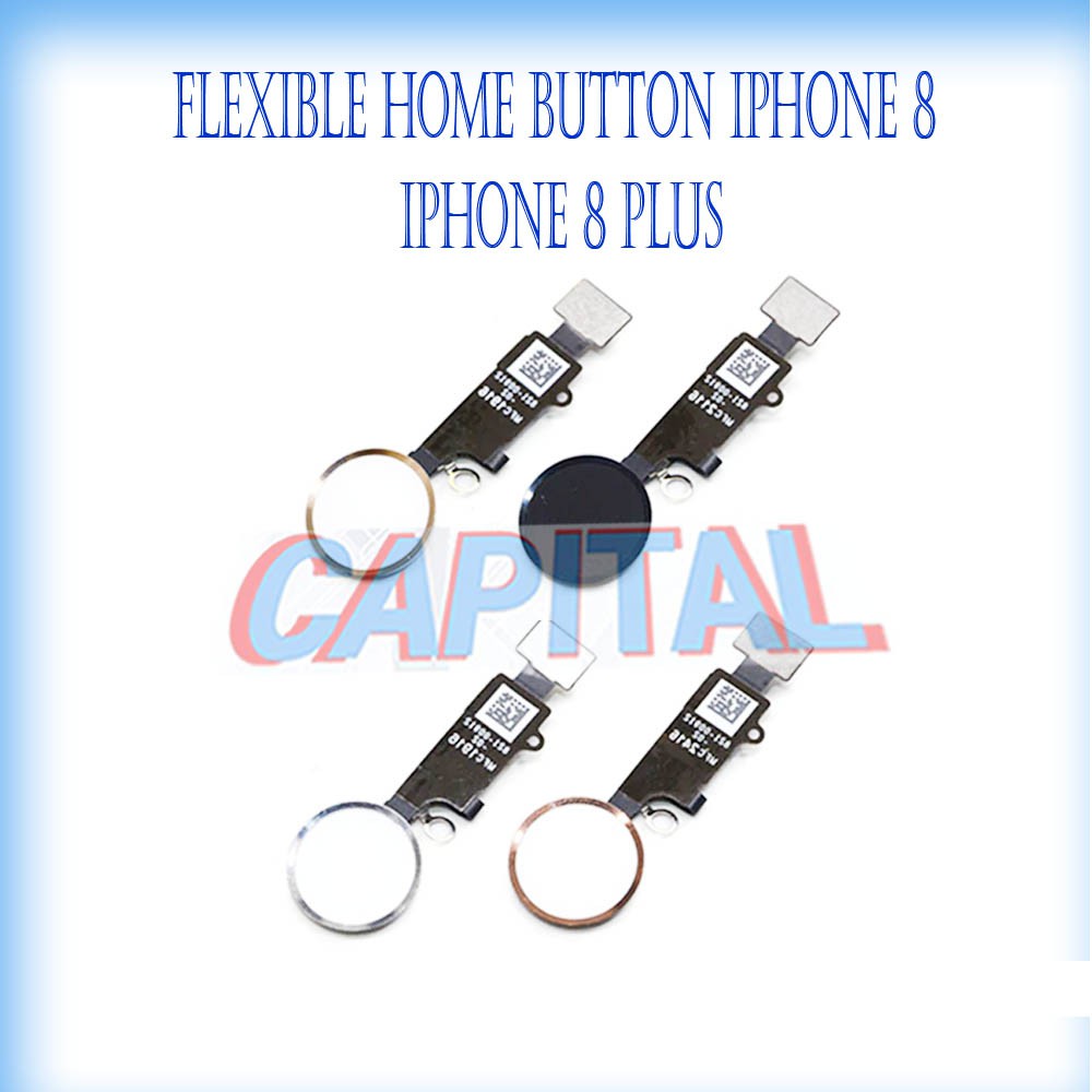 FLEXIBLE FLEXIBEL HOME BUTTON FINGERPRINT SIDIK JARI IPHONE 8 IPHONE 8 PLUS OEM