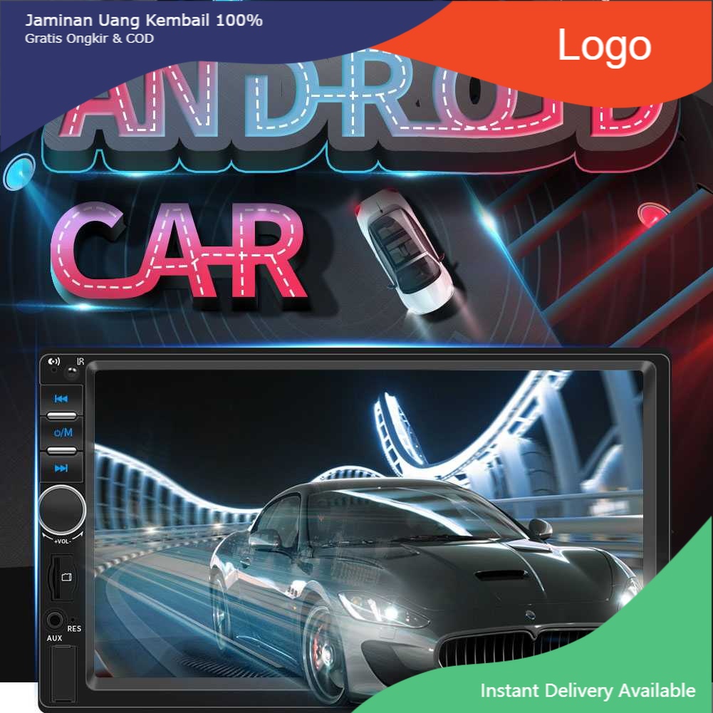 ANENG Android Tape Audio Mobil LCD 7 Inch Radio Bluetooth - 7018B