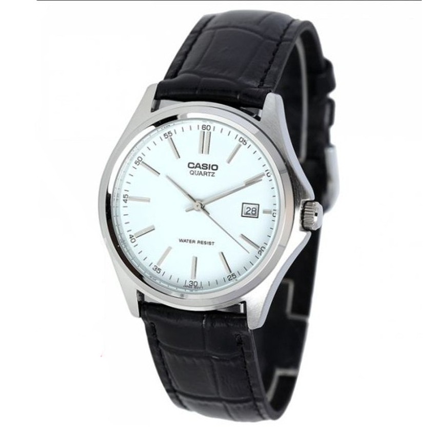MTP-1183E-7A Jam tangan analog pria Casio Asli Original (model couple)