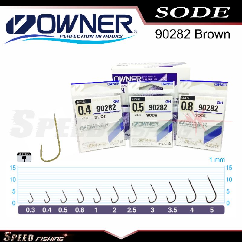Hook Mata Kail Pancing Owner Sode 90282
