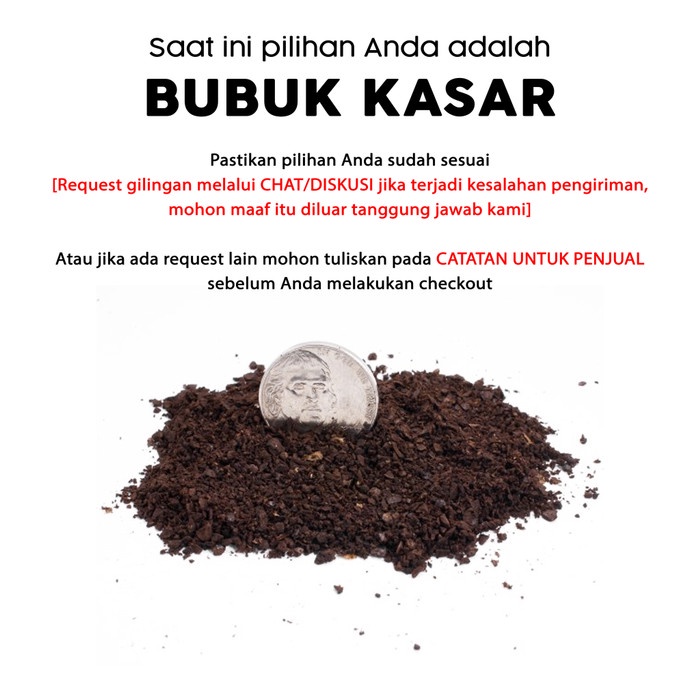 

(BISA COD) WORCAS Special Blend Colombia Granja La Esperanza 250 Gram Dark Roast - BUBUK KASAR
