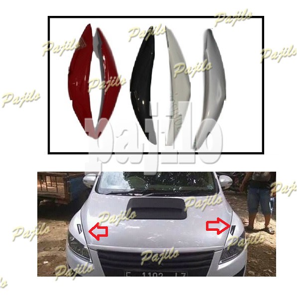 Aksesoris Eyelid Mata Sipit SUZUKI ERTIGA 2012 2013 2014 2015 2016 Head Lamp Lampu Depan Utama Cover
