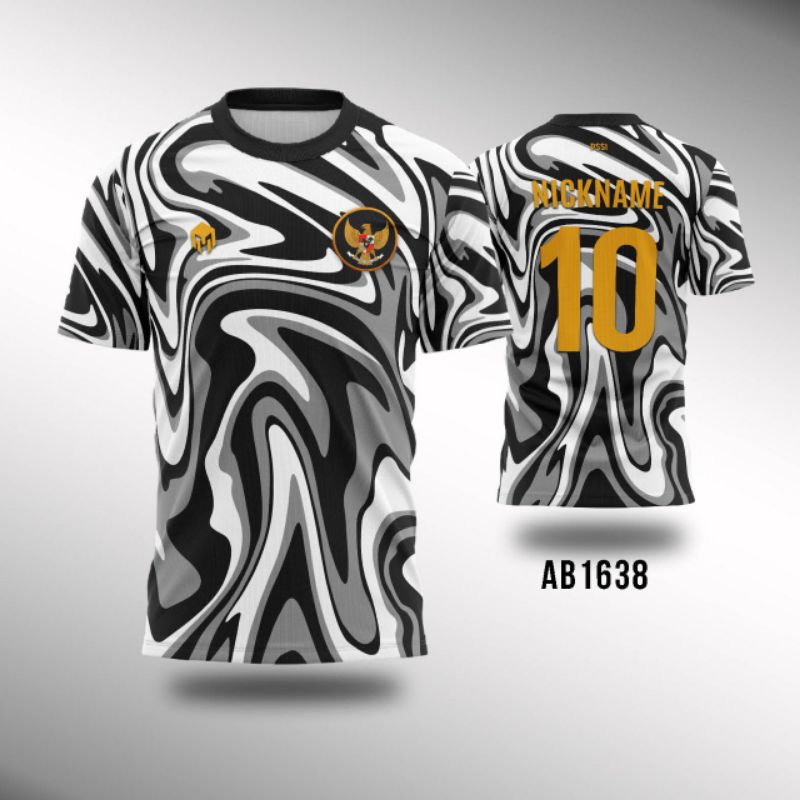 Kaos Jersey sepakbola kiper Timnas Indonesia AFF 2021 home custom free nickname XS-XXL