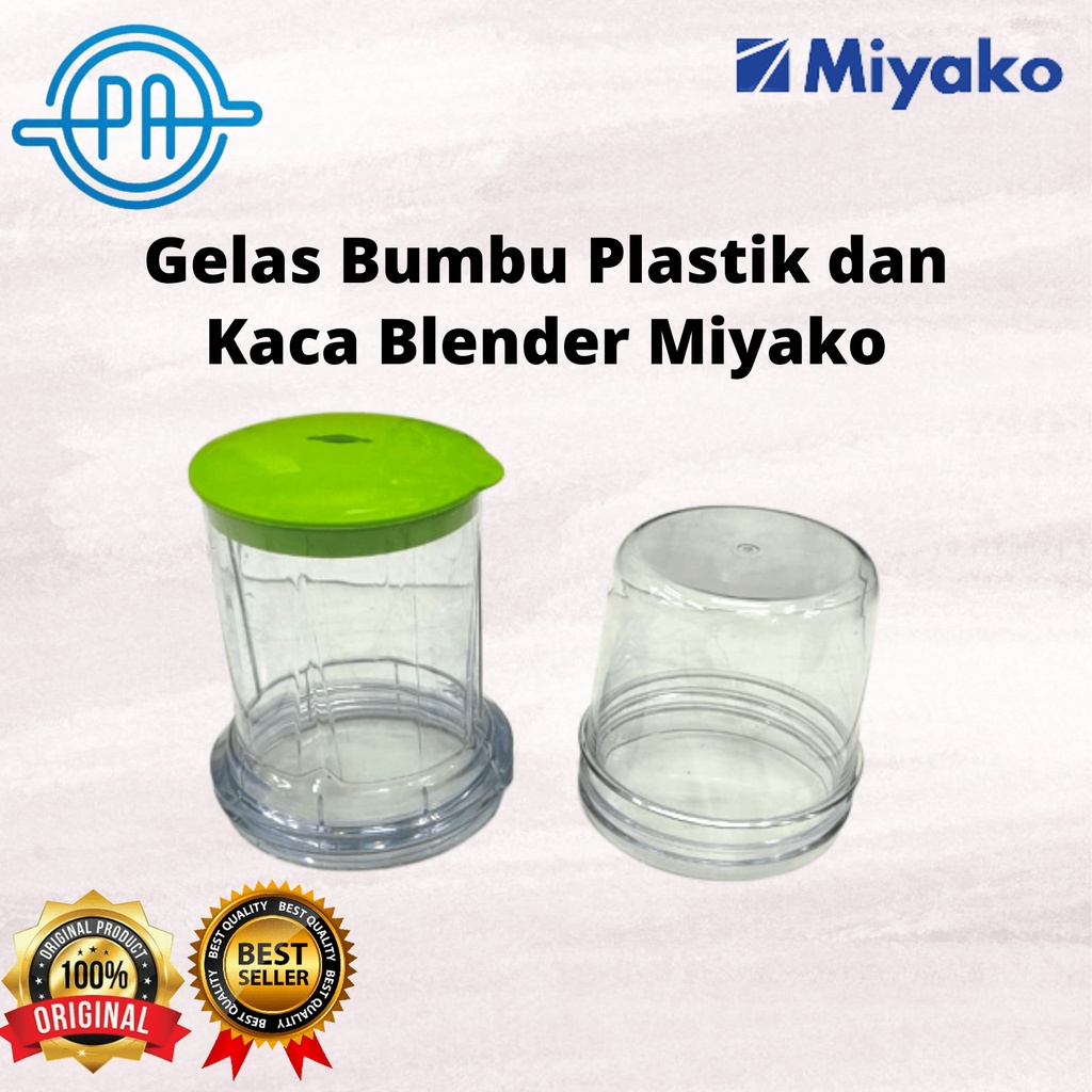 Gelas Bumbu Blender Basah dan Kering MIYAKO ORIGINAL