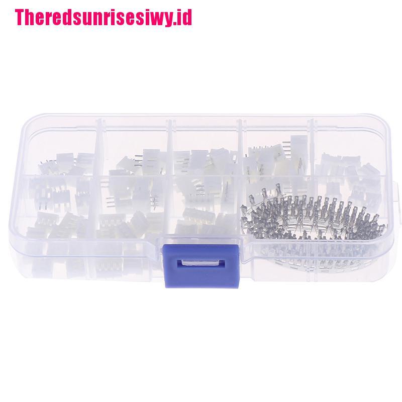 【Theredsunrisesiwy.id】230pcs PH2.0 2p 3p 4 pin 2.0mm pitch terminal kit pin header JST connector