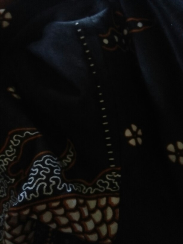 Special Baju Batik Couple Set Gamis Motif Naga Meong & Kawan2