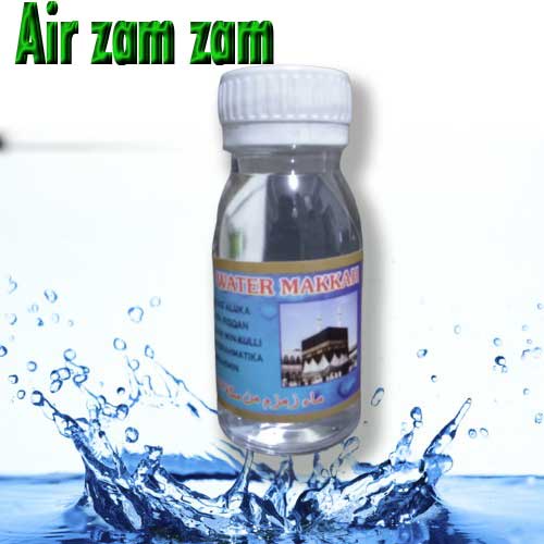 

Air ZamZam asli Kemasan 80ml Zam Zam