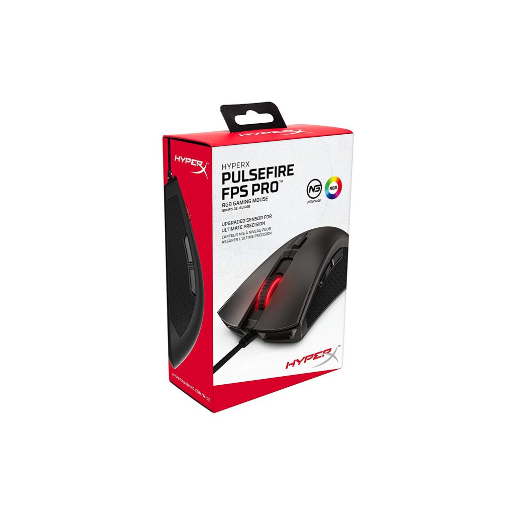 Kingston Hyperx Pulsefire Fps Pro Mouse Gaming Dengan Lampu Rgb Hx Mc 003 B Shopee Indonesia