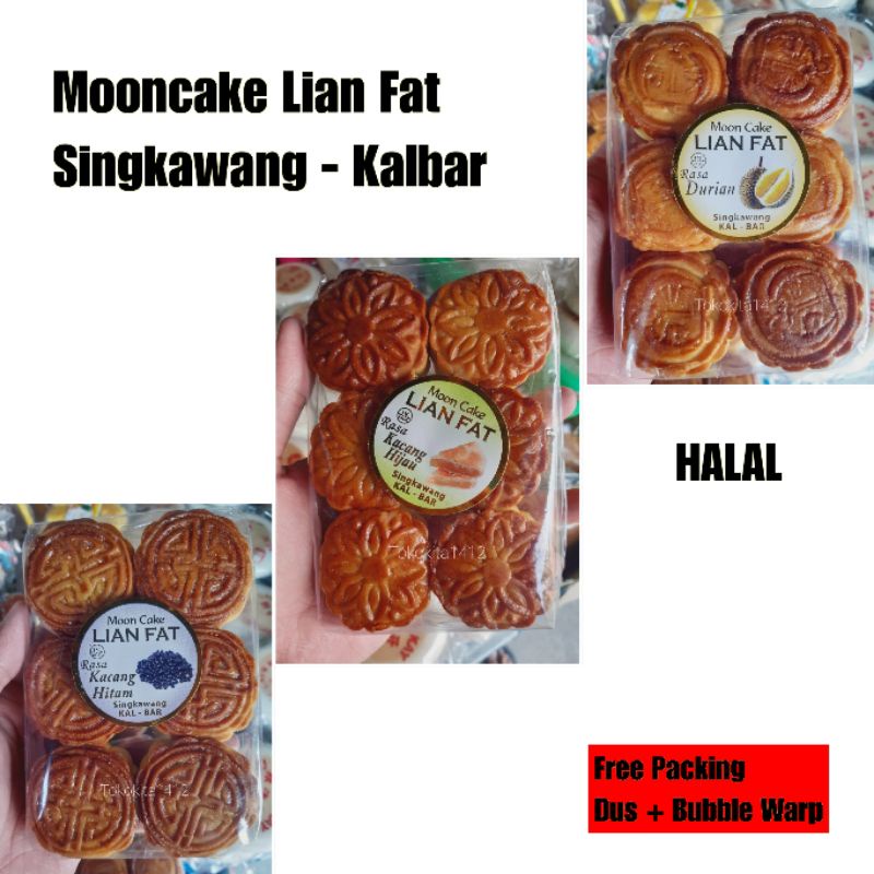 Mooncake Lian Fat Kalimantan Halal Tong Jiu Pia Phia Kue Bulan