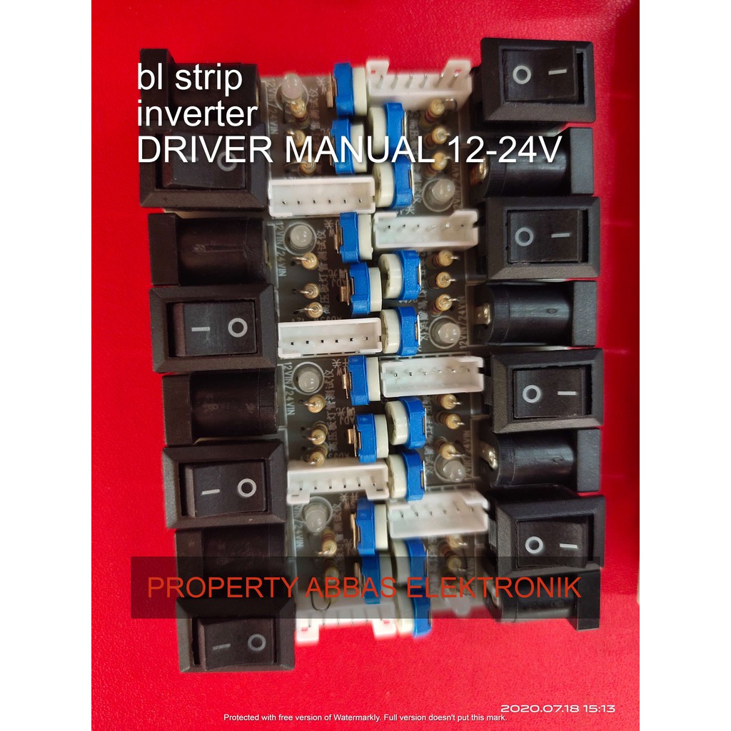 driver inverter led strip 12vot 24 volt