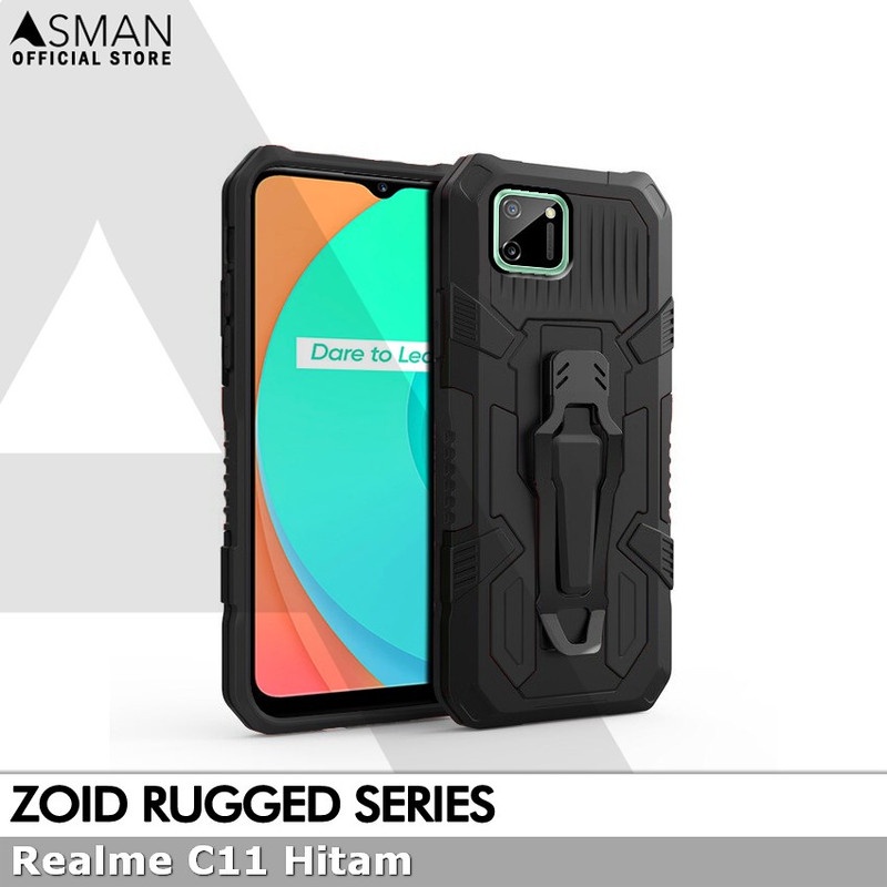 Asman Case Realme C11 Zoid Ruged Armor Premium