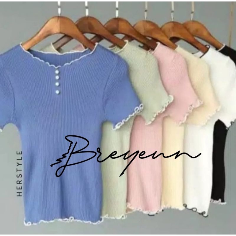 Breyeun - Linda Kriwil korean Rajut - Pakaian Rajut Wanita/Atasan Rajut Wanita/Sweater Rajut Wanita/