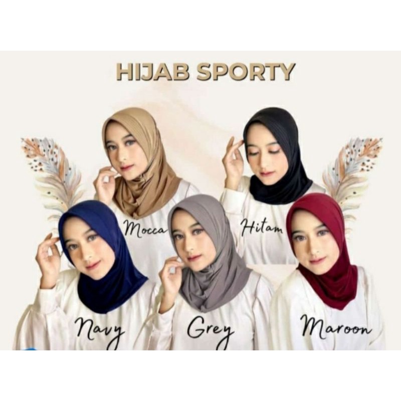 Hijab Instan / Bergo sport / Bergo Kerja