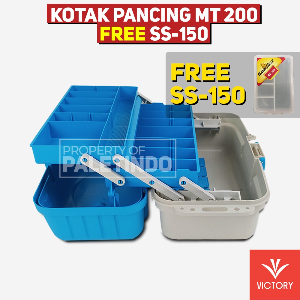 Kotak Pancing 2 Layer MT 200 - Free SS 150-0