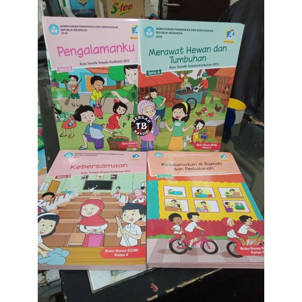 buku tematik kelas 2 SD tema 5,6,7,8 kurikulum 2013