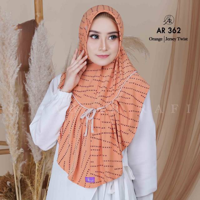 AR RAFI PUSATI - AR 362 - HIJAB MOTIF ORI HIJAB AR RAFI