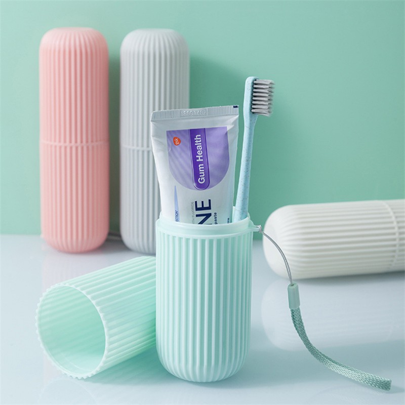 [CTSHOP]Kotak Tempat Penyimpan Sikat Gigi Model Portable / PORTABLE TRAVEL TOOTHBRUSH BOX