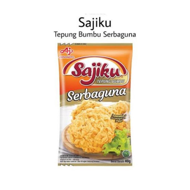 

SAJIKU TEPUNG BUMBU SERBAGUNA 40 GR SAYUR SEGAR PALEMBANG