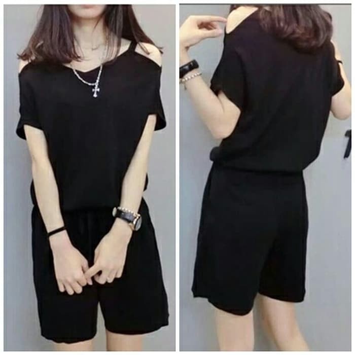 baju jumpsuit shopee